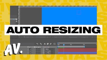 Autosizing on After Effects  | Tutorials | Ascential Video