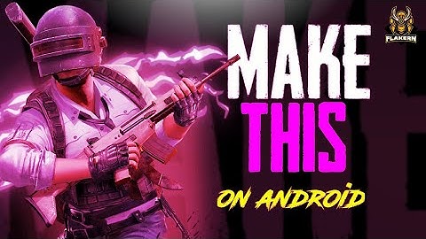 How to make awesome PUBG thumbnails on android | Gaming thumbnail tutorial