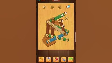 screw puzzle Level 184 wood Nuts and Bolts Level 184