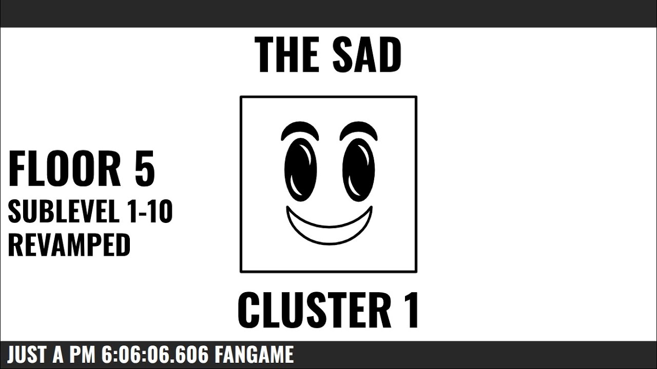 CLUSTER 1 SUB-LEVELS 1-10 REVAMPED [JUST A PM 6:06:06.606 FANGAME]