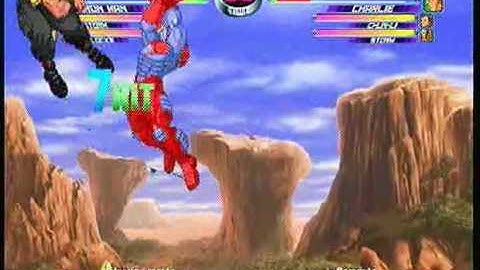 MvC2 Online (360): wolverine master (IM/Storm/Psy) vs Brett (Cha/Chun/Storm) 11 .:5.13.10:.
