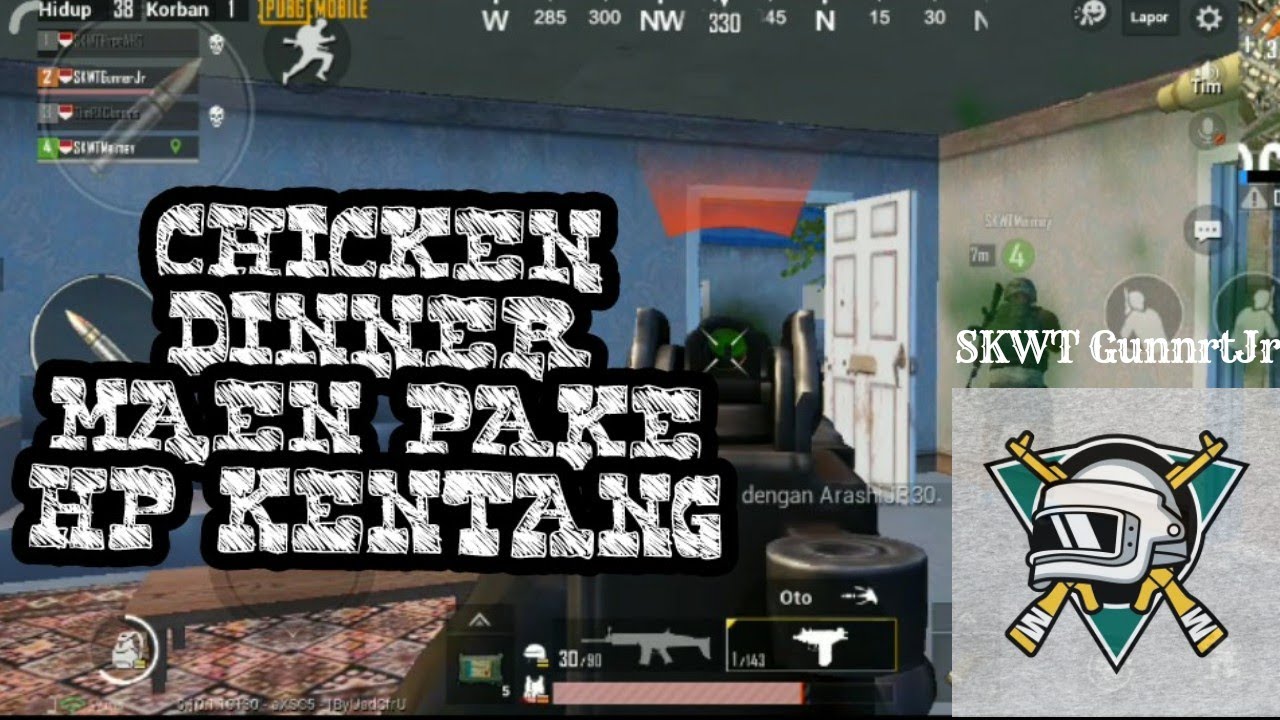 WINNER WINNER CHICKEN DINNER !! Duel Maut SKWT SQUAD -MAIN PUBG HP KENTANG BISA CHICKEN DINNER