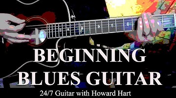 BEGINNING BLUES GUITAR LESSON - PART 1