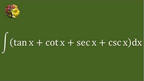 Evaluating the indefinite integral using algebraic manipulation