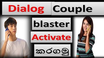 How to activate dialog couple blaster package | unlimited call and sms 30 days