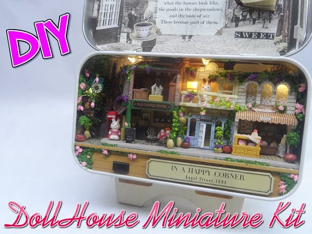 In a happy corner - Miniature DIY Dollhouse Kit – Tiny Must Haves