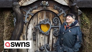 Meet the woodcutter who built his own Hobbit House | SWNS