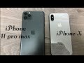 Сравнение IPhone X vs iPhone 11 Pro Max, speed test