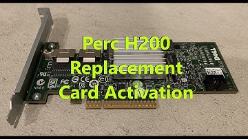 How to activate existing array after Replacing H200 Controller