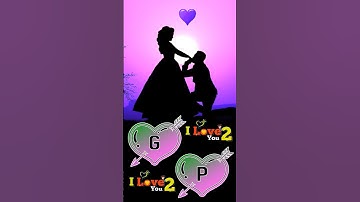 G love p status video ll whatsapp status ll name status video #nameart #ravindra_ranjan