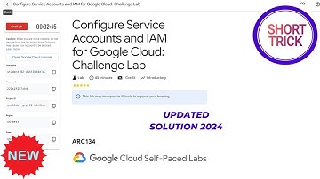 Configure Service Accounts and IAM for Google Cloud: Challenge Lab || 2024 || #ARC134 #qwiklabs