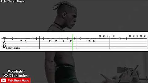 XXXTentacion - Moonlight Guitar Tutorial