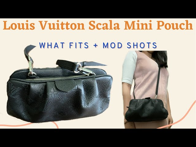 LV SCALA MINI POUCH What fits + Mod Shots 