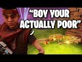 Spoiled INSANE Kid tried to SCAM ME... 😂🤣 (Scammer Get Scammed) Fortnite Save The World