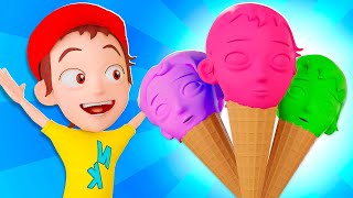 Yummy Ice Cream Head Song + More Nursery Rhymes and Kids Songs