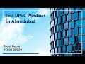 Upvc Windows with Georgian Bar Gives Aesthetic Look 👌
