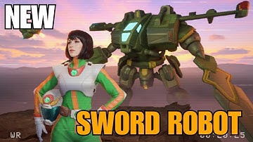 War Robots Latest Robot Sword Unit - 190 Preview Update 11.1