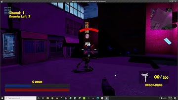Cyberpunk Style Indie FPS Game Made in Unreal Engine - Early Development