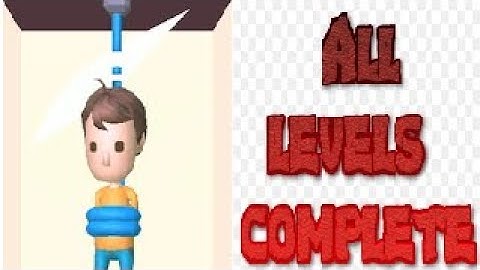 Rescue Cut - Rope Puzzle Gameplay Level 1 2 3 4 5 6 7 8 9 10