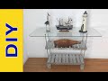 DIY: How to make industrial style #clothes hanger and table at no cost? 自己动手做免费好用又美观的#工业风#衣架和#桌子