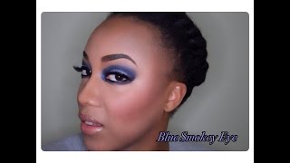 Blue Smokey Eye - Tutorial