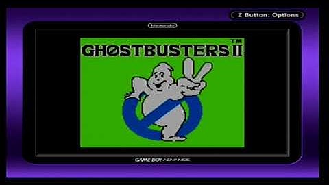 Nintendo Game Boy Ghostbusters II Intro - Opening