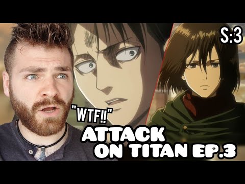 WAIT!!! LEVI ACKERMAN FAMILY?!! | ATTACK ON TITAN EPISODE 3 | SEASON 3 | New Anime Fan! | REACTION