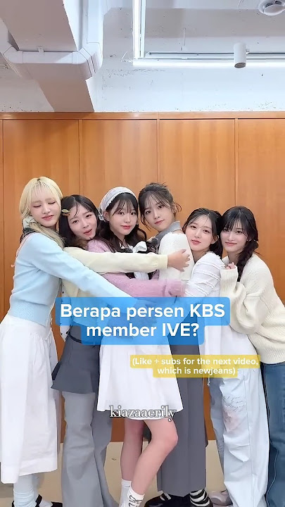 KBS member IVE #kpop #idol #IVE #GAEUL #YUJIN #REI #WONYOUNG #LIZ #LEESEO #TRENDING #VIRAL