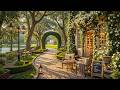 Dreamy June Floral Café Jazz 🌿 Cozy Coffee Shop Ambience with Smooth Jazz Music for Work, Study
