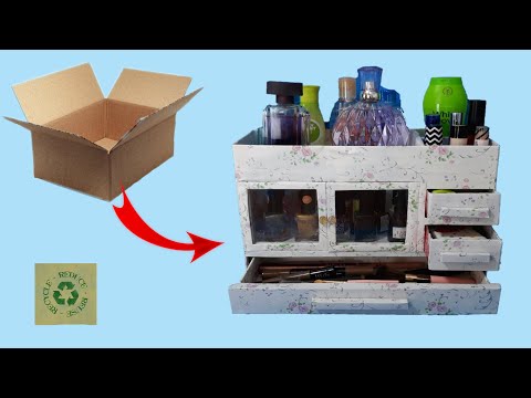 EASY RECYCLING  IDEA FOR EMPTY BOXES AT HOME / khim diy