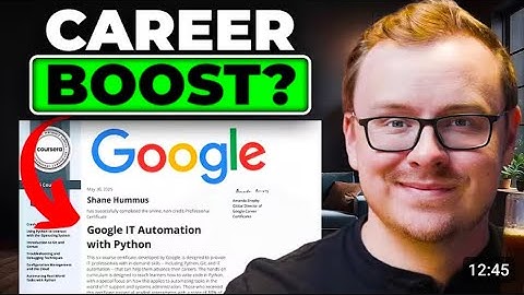 Is the Google IT Automation with Python Certificate ACTUALLY Worth It_ (2025 Review)