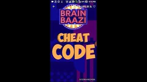 BRAIN BAAZI CHEAT CODE FOR 16TH APRIL AT 9:00 PM | CHEAT CODE | WIN 1 LAKH 💰 | #Brainbaazi