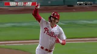 Phillies Radio Call AS BRYSON STOTT HITS A GRAND SLAM l 2023 MLB Wild Card v. Marlins #baseball #mlb