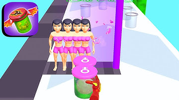 Clone Rush ​- All Levels Gameplay Android,ios (Levels 57-60)