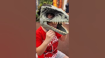 Dino mask hunting 2023 l Jurassic World  Dino Toys #kids #toys #shortvideo #funny #dinomask