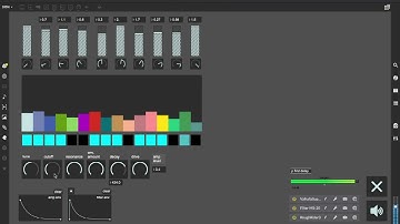 Swarm first test in Max/MSP