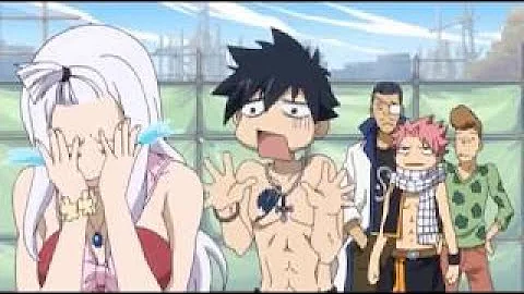 Fairy Tail Mirajane Sketch and Crying (English Dub)