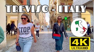 TREVISO -ITALY, RELAXING SPRING WALK, 29 APRIL 2023, 4K