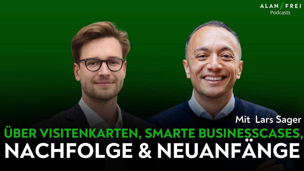 Podcast: Über die Zukunft der KMU-Nachfolge - ENEX-Mitgründer Lars Sager zu Gast bei Alan Frei