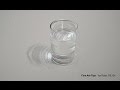 How to Draw a Glass of Water - Hyperrealistic Drawing - Tutorial