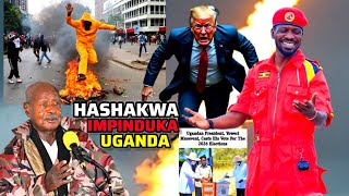AMATORA APFUBYE ATARANGIYE MURI UGANDA? BOBI WINE AHAMAGARIYE URUBYIRUKO RWA GEN-Z KWIGARAGAMBYA