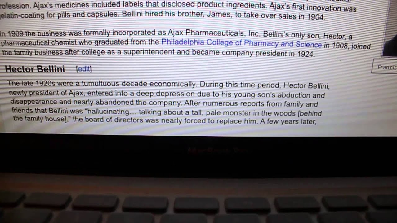 No. 31 - Ajax Pharmaceuticals