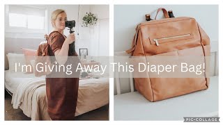 GIVEAWAY*| WHAT'S IN MY BABY'S DIAPER BAG | REVIEW FOR MOMINSIDE DIAPER BACKPACK