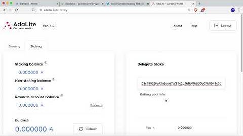 ADA Lite - A simple web wallet for Cardano