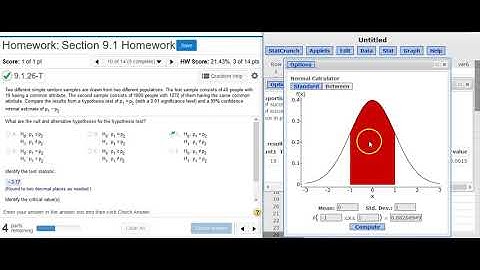 Performing hypothesis testing on two proportions of common attributes