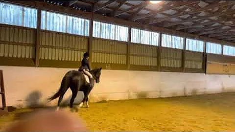 Avery Duncan riding Flash Gordon, Dec 4 2022, Cado...