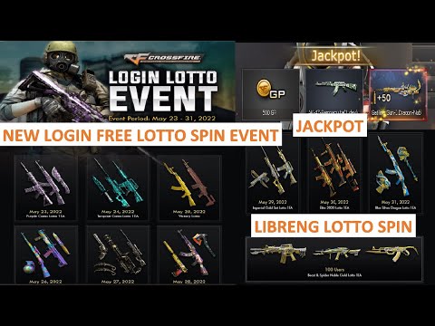 NEW LOGIN FREE LOTTO SPIN EVENT CROSSFIRE PH