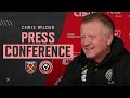 Chris Wilder | West Ham United v Sheffield United | Pre-match Press Conference