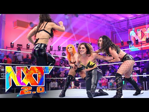 Rose stands above Gonzalez and Monet after title showdown: WWE NXT 2.0, Sept. 28, 2021