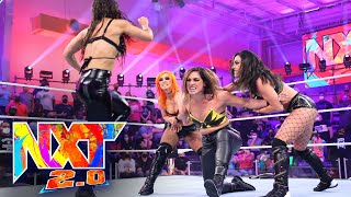 Rose stands above Gonzalez and Monet after title showdown: WWE NXT 2.0, Sept. 28, 2021